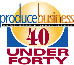 40 Under Forty Button